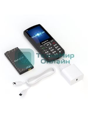 Мобильный телефон Maxvi P33 черный