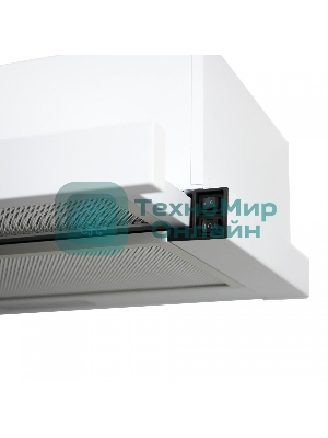 Вытяжка встраиваемая LEX Hide 500 белый, 50 см, 550 куб. м/ч, 42 дБ