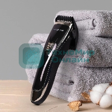 Набор для стрижки Galaxy Line GL 4165, черный, 3 Вт, время непрерывной работы до 1,5 ч, время зарядки около 2 часов, аккум. Li-Ion 3,7 В, емкость аккум. 600 мА*ч, лезвия из нержав. стали, ширина лезвия 40 мм, 2 насадки-расчески (3 и 6 мм, 9 и 12 мм), USB зарядка