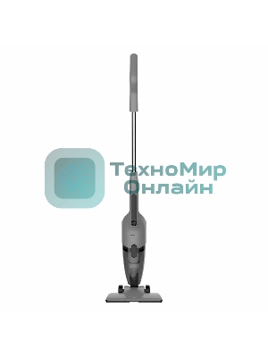 Пылесос вертикальный Deerma Combo DX600S черный/серый, питание от сети, 210 Вт, уборка сухая, пылесборник 1.2 л