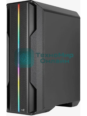 Компьютерный корпус Aerocool/Formula Splinter Duo-G-BK-v1 черный без БП mATX 2x120мм 2xUSB3.0 audio