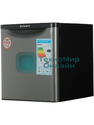 Холодильник Kraft BR-50 I серебристый однокамерный 44/3л морозилка сверху