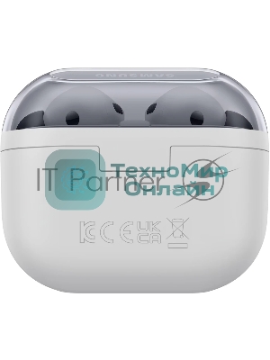 Наушники TWS Samsung Galaxy Buds 3 FE SM-R420 серый, внутриканальные, Bluetooth, активное шумоподавление, до 8 ч