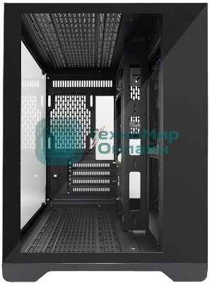 Компьютерный корпус 1STPLAYER MEGAVIEW MV6-T Black/mATX/MV6-TP-BK