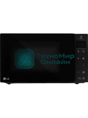 Микроволновая печь LG MW23R35GIB инвертор, черный, 23 л, 1000 Вт, переключатели - сенсор