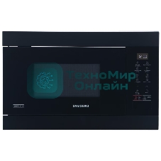 Микроволновая печь встраиваемая Samsung MG22M8054AK/BW черный, 22 л, 850 Вт, переключатели - сенсор
