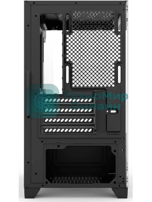 Компьютерный корпус Bloody BD-CC103 черный без БП mATX 7x120мм 1xUSB 2.0 1xUSB 3.0 audio bott PSU