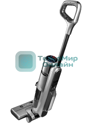 Пылесос вертикальный моющий Red Solution W3500 серый, питание от аккумулятора, 150 Вт, уборка влажная/сбор жидкости/сухая, пылесборник 0.65 л