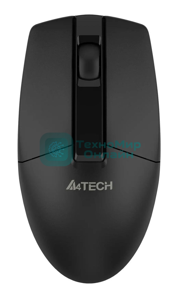 Мышь беспроводная A4Tech G3-330N черный, 1200 dpi, радиоканал, USB, кнопки - 3
