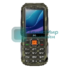 Мобильный телефон BQ 2430L Tank Connect камуфляж/серый