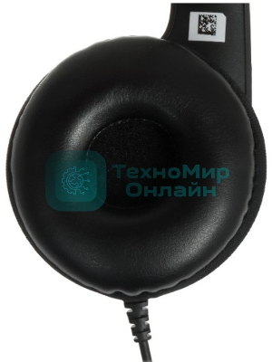 Наушники с микрофоном Logitech H390 черный 1.9м накладные USB оголовье (981-000485)