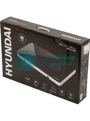 Плита настольная электрическая Hyundai HYC-0108 белый стеклокерамика (настольная)