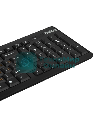 Комплект клавиатура+мышь Dialog Pointer KMROP-4020U беспроводной, USB, 1600 DPI, чёрный