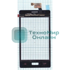 Сенсорное стекло (тачскрин) для LG Optimus L5 E610 E612. розовое