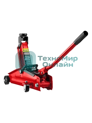 Домкрат STAYER 43153-2 гидравлический подкатной red force 2т 130-350мм