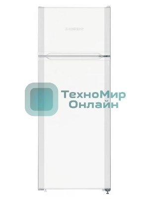 Холодильник Liebherr CTE 2531-26 001 белый двухкамерный 189/44л морозилка сверху