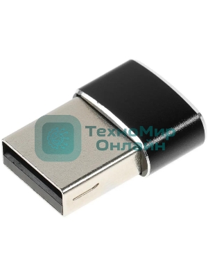 Адаптер Premier 6-071 USB 2.0 A(m) USB Type-C (f) черный (пакет)