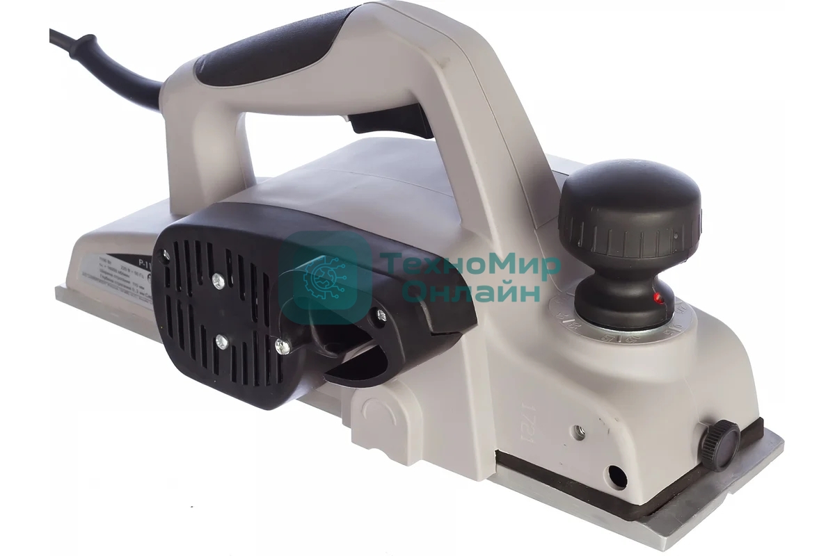 Рубанок ИНТЕРСКОЛ Р-110/1100М Рубанок 1100Вт,строг 110мм,гл стр.3мм,16000о/м,4.8кг 49.1.0.12