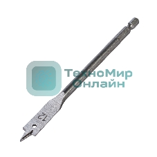 Сверло PATRIOT по дереву перовое 12 мм х 150 мм, 1 шт в блистере