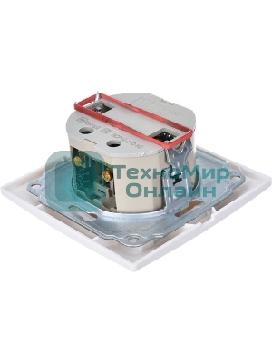 Светорегулятор поворот. СП КВАРТА IP20 ВСР10-1-0-КБ бел. IEK EDK10-K01-03-DM