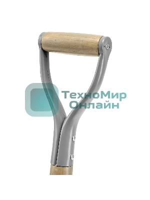 Лопата совковая профессиональная Palisad LUXE 230х290х1250 мм, увеличенный наступ, ясень, EFP