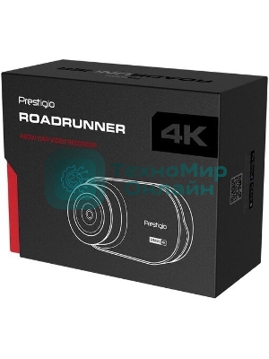 Видеорегистратор Prestigio RoadRunner 480W, 3840x2160, 3