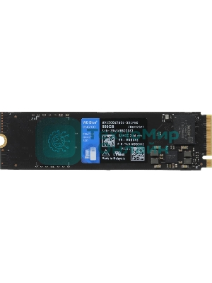 Накопитель SSD 500GB WD Blue SN5100, NVMe, M.2 2280, PCI-E 4x4 R/W - 5600/6600 Mb/s