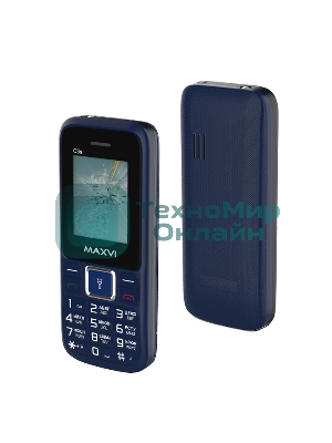 Мобильный телефон Maxvi C3n маренго