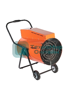 Тепловентилятор электрический Patriot PT-R 30, оранжевый/черный, 30 кВт, 270 м2, 380В, терморегулятор