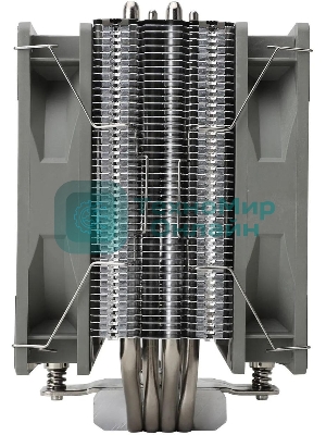 Кулер для процессора Thermalright Assassin Spirit 120 V2 серебристый/черный/серый (4-pin PWM, 154мм, Al/Cu, 4x6мм, 1x120мм, 66.17CFM, 25.6dBA, 1500RPM, S: 1851/1700/1200/115X, AM5/AM4)