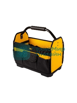 Сумка для инструментов каркасная с жестким пластиковым дном Deli DL586111 7 карманов, без плечевого ремня, ткань Оксфорд 600D