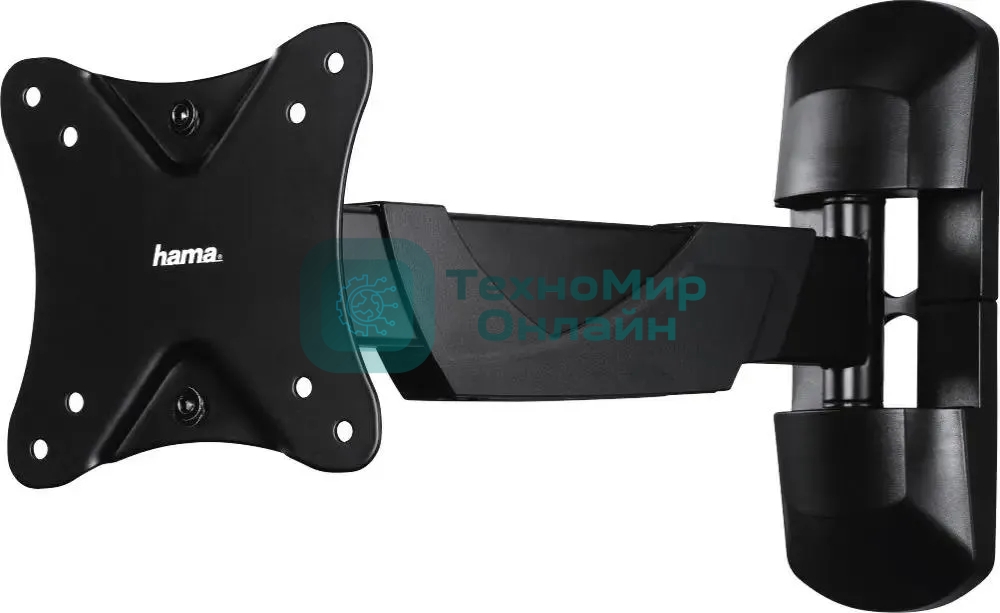 Кронштейн для телевизора Hama FULLMOTION черный, 10