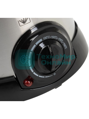 Фритюрница Kitfort КТ-2009 1000Вт серебристый/черный