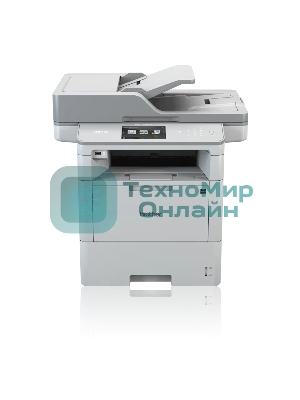 МФУ лазерное Brother MFC6900DW, (A4, монохромный, ч.б. 50 стр/мин, печать 1200x1200, скан. 1200x1200, лоток 520+50 листов, USB, Wi-Fi, NFC, факс, автоматическая двусторонняя печать)