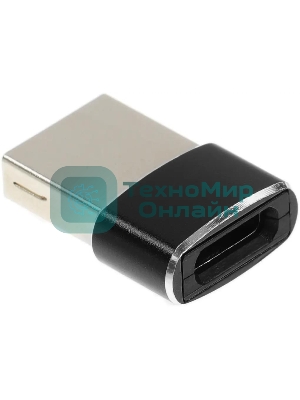 Адаптер Premier 6-071 USB 2.0 A(m) USB Type-C (f) черный (пакет)