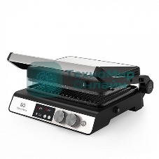 Гриль электрический BQ GR3002 черный/стальной. Мощность:2000 Вт/STONE Non-Stick Мраморное антипригарное покрытие/Съемные панели легкая очистка/3 в 1 гриль, барбекю, духовка/ГРИЛЬ жарьте стейки и бифштексы ребрышки и крылышки/БАРБЕКЮ обжаривайте ломтики мяса, птицы и овощей на открытых панелях/ДУХОВКА запекайте мясо и овощи, готовьте торты и бисквиты, используя форму из фольги или противень/Электронное управление/