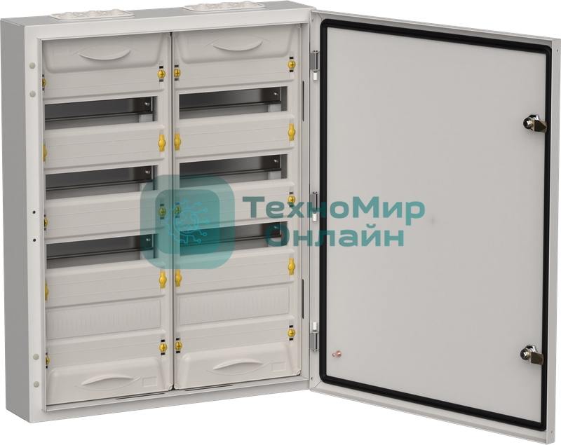 Корпус металлический IEK TITAN 5 ЩРн-96 (2х48) 710х570х140 IP54 серый