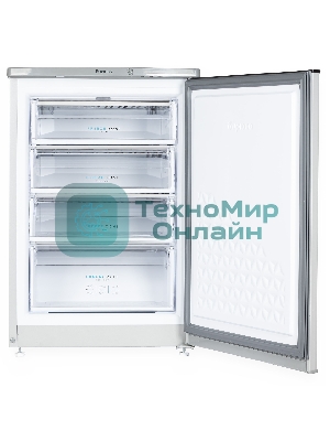 Морозильная камера Бирюса M514 металлик 110л, 4 ящика