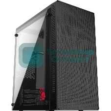 Компьютерный корпус Bloody BD-CC101 черный без БП mATX 1x80мм 1x92мм 2x120мм 2xUSB 2.0 1xUSB 3.0 audio