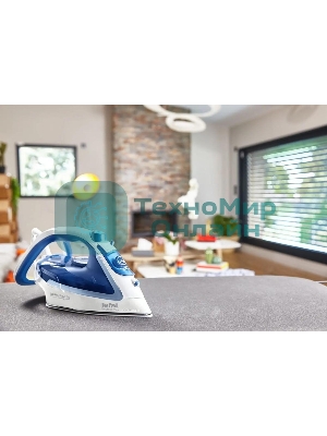 Утюг Tefal FV5736E0 2500Вт, 220г, синий