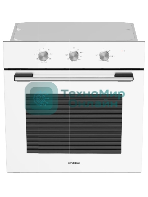 Духовой шкаф электрический Hyundai HEO 6635 WG белый