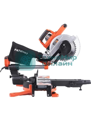 Торцовочная пила Patriot MS 210PLD 1400Вт 5000об/мин d=216мм