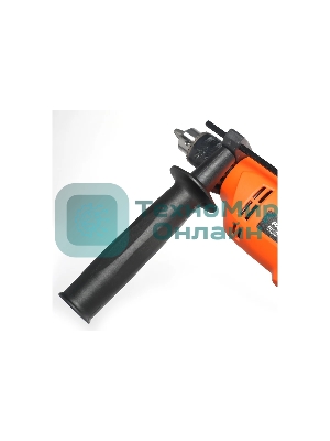 Дрель электрическая ударная PATRIOT FD600h 120301440 Эл. дрель, с ударом, мощность 600Вт, макс.диаметр 13мм, глубиномер + дополнительная ручка