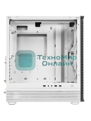 Компьютерный корпус PCCooler ME200 MESH WH, Mesh Full Tower, белый, TG, SPCC, 3x120мм ARGb E-ATX, ATX, mATX, mITX 180/380/220мм 4x2.5