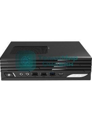 Мини ПК MSI Pro DP21 14M-1087XRU i3 14100 (3.5) 16Gb SSD 512Gb UHDG 730 без ОС GbitEth WiFi BT 120W черный (9S6-B0A431-1087)