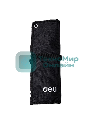 Набор двусторонних гаечных ключей 12 шт Deli DL160012A Спецификация: 6x7мм, 8x9мм, 10x11мм, 12x13мм, 14x15мм, 16x17мм, 18x19мм, 20x22мм, 21x23мм, 24x27мм, 25x28мм, 30x32мм. Матовая хромированная поверхность. Тканевая упаковка.