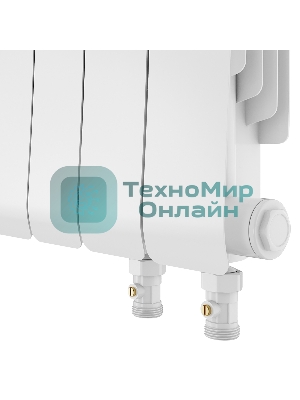 Радиатор биметаллический Royal Thermo Infinity 300 Bianco Traffico VR80 - 10 секц.