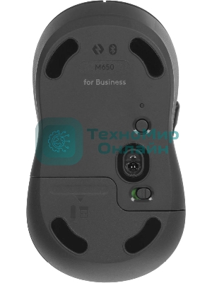 Комплект клавиатура+мышь Logitech Signature MK650 беспроводной, USB + Bluetooth, 4000 DPI, серый/чёрный