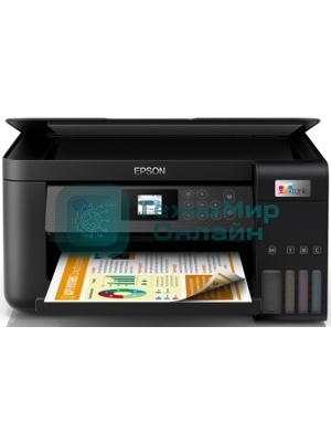 МФУ струйное EPSON L4260 (C11CJ63412), А4, цветное, печ. 33 стр/мин. (ч/б) 15 стр/мин. (цвет), 5760 х 1440 dpi (печать) 1200 х 2400 dpi (скан.), USB