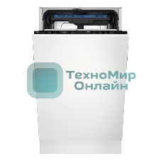 Встраиваемая посудомоечная машина Electrolux EEM63310L, черный, 44.6 см, 10 компл., 44 дБ, класс A